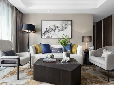 夏都名邸 -116㎡-现代风效果图