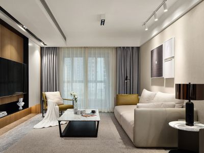 阳光城未来悦-125㎡-现代风效果图