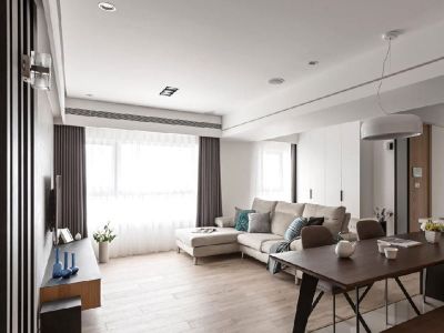 富禹盛京学府-136㎡-现代风效果图