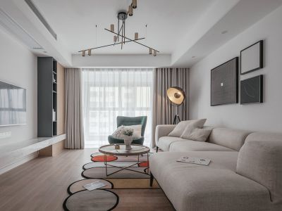 中南旭辉和樾-89㎡-北欧风效果图