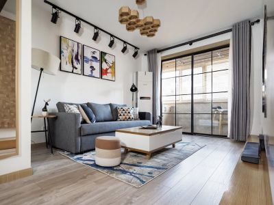 万科翡翠新都会-100㎡-北欧风效果图