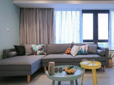 远洋仰山-87㎡-北欧风效果图