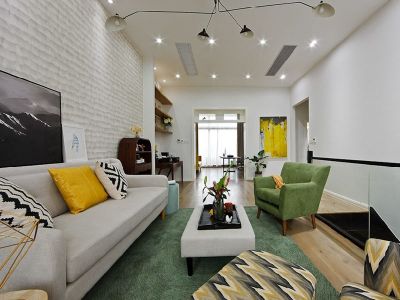 中海望京府-138㎡-现代风效果图