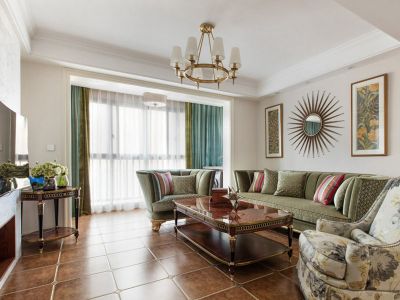 金地悦城大境-90㎡-欧式风效果图