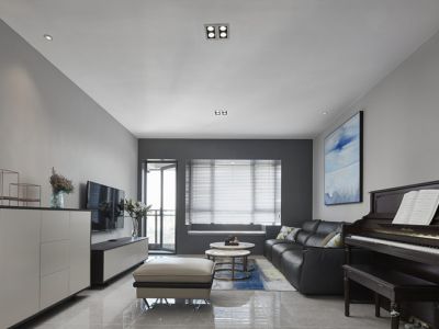 香蜜湖一号-111㎡-现代风效果图