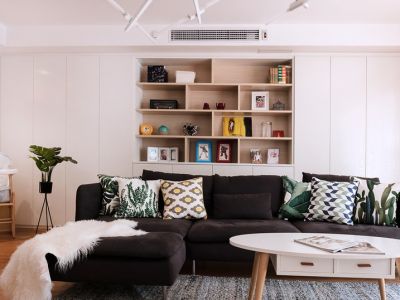 通心岭小区-87㎡-北欧风效果图