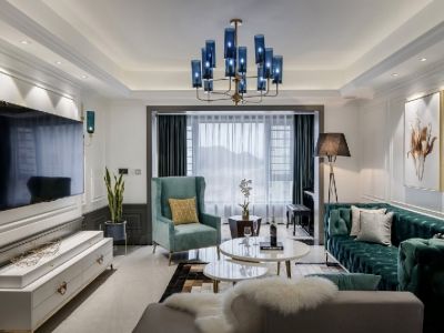 江南御景园-103㎡-现代风效果图