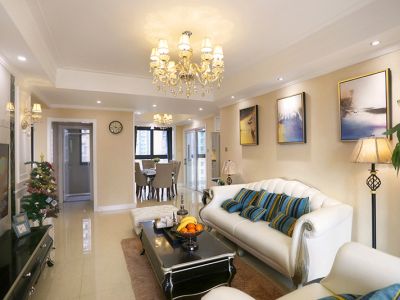 祥联大河原著-120㎡-新古典风效果图