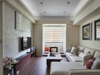 中海望京府-87㎡-简约风效果图