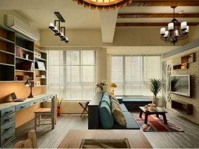 仁美熙和府-118㎡-田园风效果图