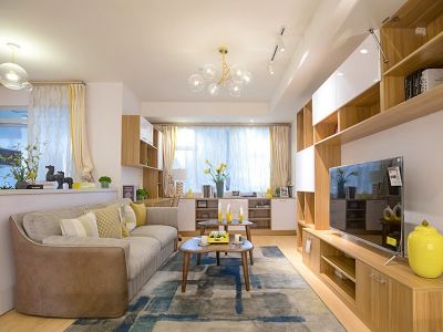 红树湾-100㎡-现代风效果图