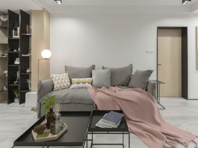 梦悦佳苑-100㎡-北欧风效果图