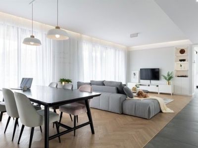 西苑小区-124㎡-北欧风效果图