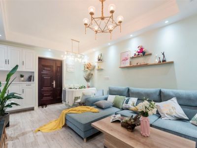 远洋御山水-85㎡-北欧风效果图