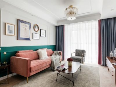 沣华熙城-105㎡-现代风效果图