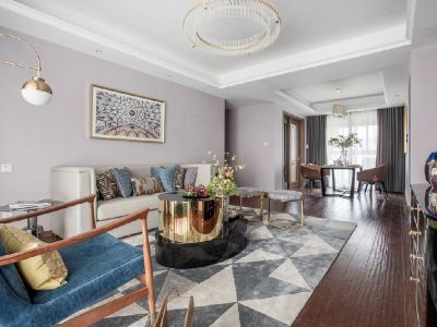 翡翠海岸-96㎡-现代风效果图