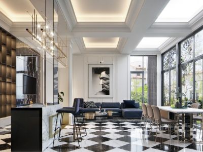 亲海园-397㎡-现代风效果图