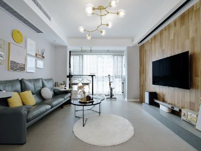 睿怡庭-120㎡-现代风效果图