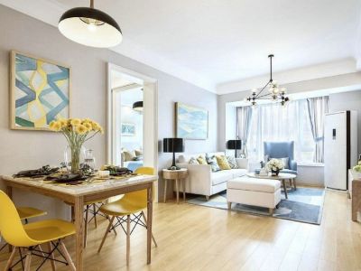 翡翠海岸-87㎡-北欧风效果图