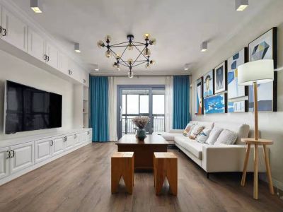 芙蓉苑-114㎡-现代风效果图