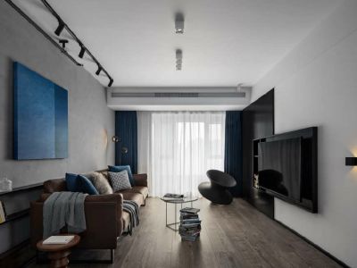 澳龙花园-115㎡-简约风效果图