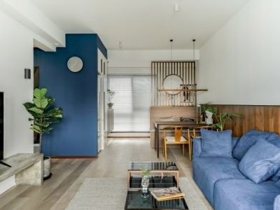 铂瑞公馆-95㎡-现代风效果图