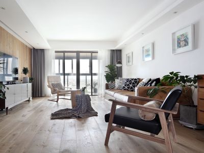 卓越金茂浅水湾-143㎡-北欧风效果图