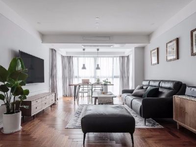 星河汇-112㎡-简约风效果图