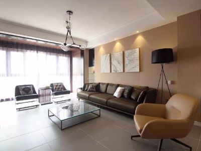 江湾山语城-146㎡-简约风效果图