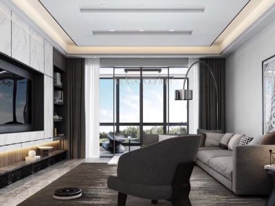 贵园御景-115㎡-简约风效果图