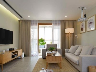 孔雀城-131㎡-北欧风效果图