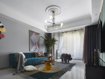 枫舞郡-102㎡-现代风效果图