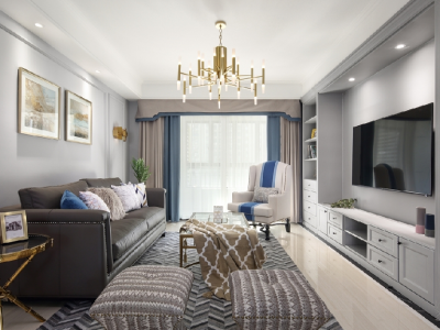 铂悦府-82㎡-现代风效果图