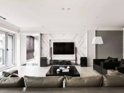 绿地璀璨天城-98㎡-现代风效果图