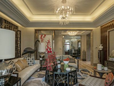 华润天合-150㎡-混搭风效果图