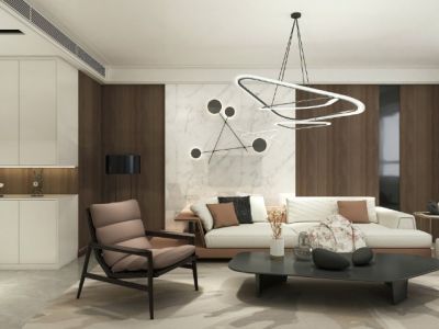 尼霞苑-134㎡-现代风效果图