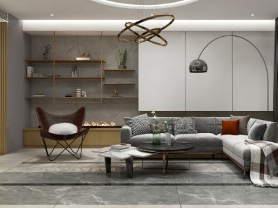 万利华府-138㎡-现代风效果图