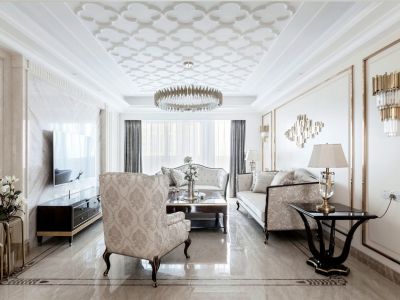恒大雅苑-118㎡-欧式风效果图