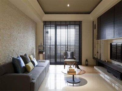 遂宁花园-98㎡-现代风效果图