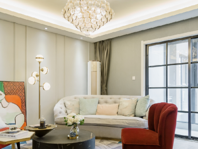 恒立首府-145㎡-混搭风效果图