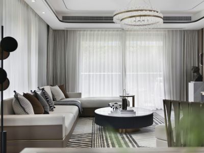 恒大盛京珺庭-120㎡-现代风效果图