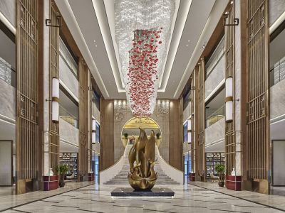 名都大酒店-3000㎡-现代风效果图