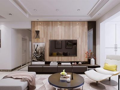 新雪域-111㎡-现代风效果图