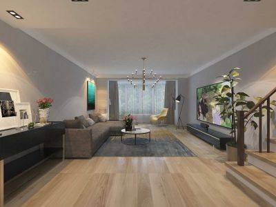 城中花园-154㎡-现代风效果图