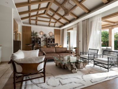 保利小楼大院-213㎡-美式风效果图