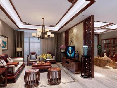 天成一品-168㎡-绚丽风效果图