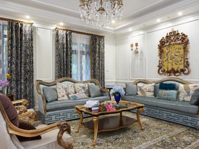 天颐华府-280㎡-法式风效果图