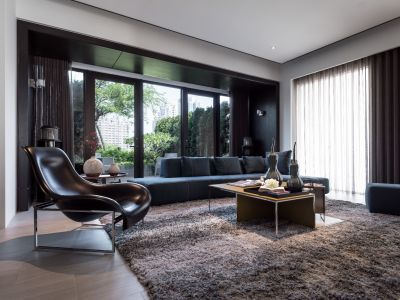 五矿万樾台-161㎡-现代风效果图