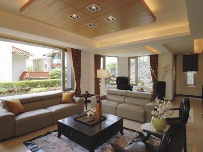 保利半岛-154㎡-新古典风效果图