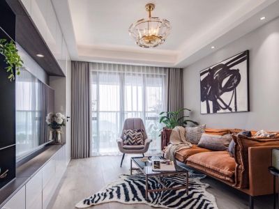 碧桂园太阳城-130㎡-现代风效果图